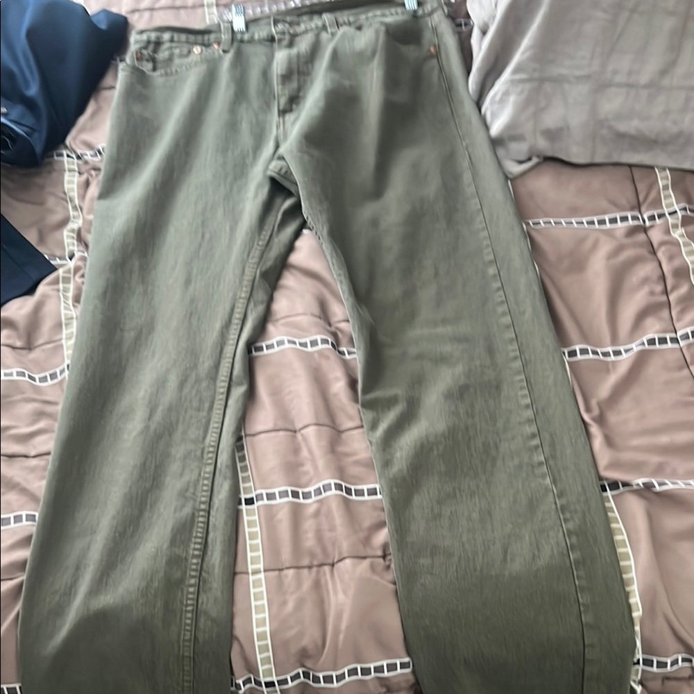 Levi's Khaki 505 Jeans
